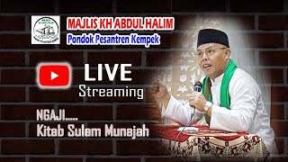 Live ngaji kitab sulam munajah halaman 14  3112024 [upl. by Ennayram]