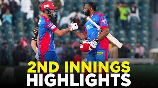 2nd Innings Highlights  Peshawar Zalmi vs Karachi Kings  Match 6  HBL PSL 9  M2A1A [upl. by Quarta117]