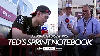 Ted bumps into Alex and Zhou after actionpacked Sprint  Teds Sprint Notebook [upl. by Celtic296]