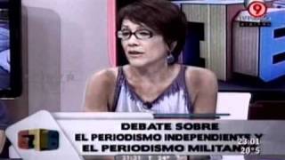 TVR  Periodismo militante solapado vs periodismo militante explícito 1ra parte 271110 [upl. by Tarryn]