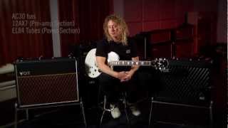 VOX In The Studio AC30 Custom and TB18C1 Guitar Amplifier Comparison [upl. by Marciano]