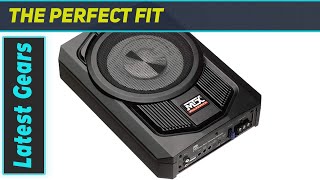 MTX TN8MS Terminator 8 Inch Micro Compact Amplified Subwoofer Best Bass in Tight Spaces [upl. by Adali]