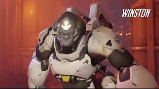 Overwatch  Winston Gameplay Trailer [upl. by Gudren124]