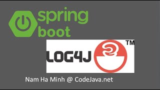 How to use Log4j2 in Spring Boot [upl. by Nrev]