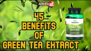 Metabolism booster supplements 45 Benefits of Green tea extract [upl. by Narej72]