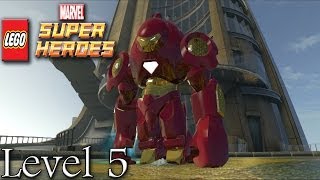 Lego Marvel Superheroes Walkthrough Level 5 Rebooted Resuited [upl. by Eniamrehc]