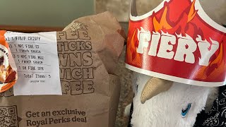 Fiery Bacon Whopper Review [upl. by Neoma]