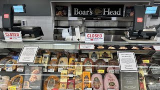 Mass grocery store chains close deli counters after Boars Head recall [upl. by Gio392]