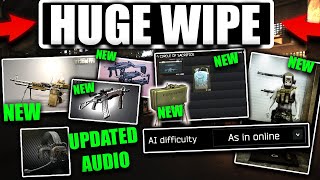 MASSIVE CHANGES PREWIPE EVENTS amp WIPE SOON Escape From Tarkov Wipe [upl. by Nauqel517]