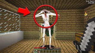 SCP 096 has BREACHED my Minecraft Base on the SCP SEED Scary Minecraft Video [upl. by Caldwell]