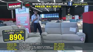 OUTLET DIVANI  Saldi estivi 2024 promo 8 [upl. by Srednas]