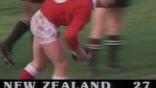 New Zealand V Wales Rugby World Cup Semi Final 1987 All Blacks Highlights RWC [upl. by Sherlocke]