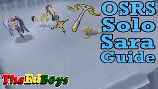 OSRS Solo Saradomin Guide  Old School Runescape How I Fight Sara Solo [upl. by Lenox]