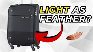 Samsonite Base Boost  Spinner  Carry On Luggage Review [upl. by Nnylirehs]