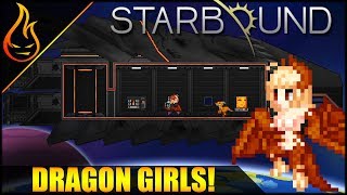 Starbound Draconis Race Mod Spotlight [upl. by Burrell618]