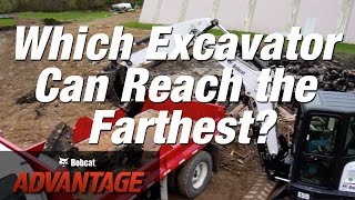 Reach Further Bobcat vs Other Excavator Brands [upl. by Kremer583]