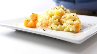 Risotto de calabaza Pumpkin risotto Arroz cremoso Creamy rice Paella [upl. by Alwyn]