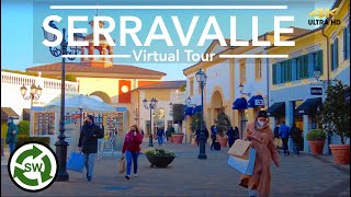 SERRAVALLE OUTLET  Walking Tour January 2022  Crazy Discount on Luxury Brands 4K Ultra HD [upl. by Obeng26]