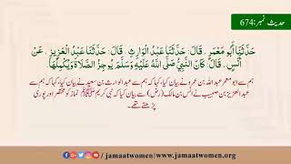 Bukhari Hadith670674 Call to Prayersكِتَاب الجماعۃ والامامۃ  hadeesnabvi urdu hadiths [upl. by Adnilemreh]