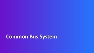 Ch  5  Tutorial  4  Common Bus System  CPU Registers  CO  COA [upl. by Mukund]