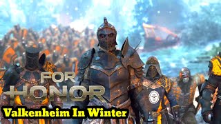 FOR HONOR  Valkenheim In Winter  full Gameplay Walkthrough  No Commentary [upl. by Annatnom]