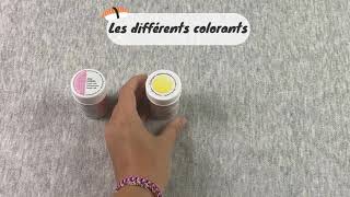 Les colorants alimentaires gel poudre et pâte [upl. by Lebbie625]