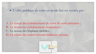 Concours de recrutement des infirmiers 2024  QCM en santé publique [upl. by Ecnadnak]