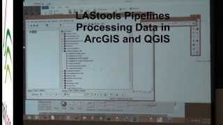 LiDAR tools Dr Martin Isenburg Part 5 LAStools Pipelines in ArcGIS [upl. by Neumann]