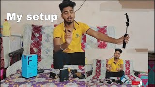 My YouTube Setup  ese bnata hu me video apni mrayushbaba vlog viral viralvideo blog [upl. by Halsey106]