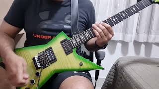 Pantera Domination Guitar solo Cover [upl. by Anyar634]