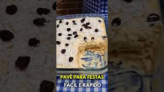 RECEITA PAVÊ SIMPLES MAS É PAVÊ OU É PACUMÊ 👀 receitasfaceis receitas sobremesa receita [upl. by Oivaf96]