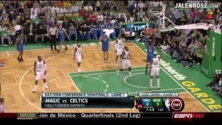 Dwight Howard Gm 7 Highlights  Celtics vs Magic  Jalen Rose on ESPN [upl. by Donoho]