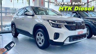 Kia Seltos HTK Diesel 2024 Price amp Features ❤️ Kia Seltos Second Base Model [upl. by Llebasi]