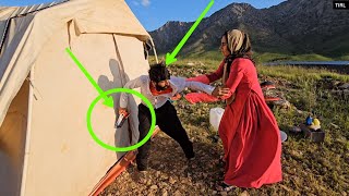 Dark Descent Sajjads Sinister Act of Invading Nargis Nomadic Tent [upl. by Mij]