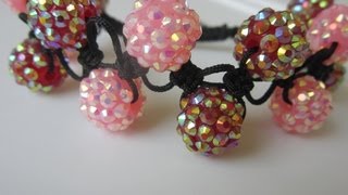 Shamballa Bracelet DIY [upl. by Aret]