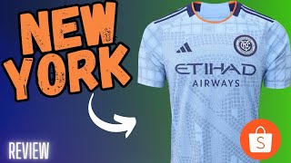 CAMISA DE TIME  COMPREI A CAMISA DO NEW YORK CITY NA SHOPEE [upl. by Nolita]