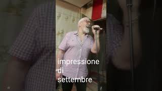 impressione di settembre PFM cover Giovanni DAmico sarabanda [upl. by Deedahs]