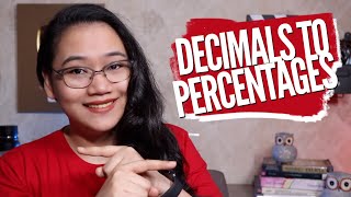 Converting Decimals to Percentages and Percentages to Decimals  Math Mondays [upl. by Einobe]