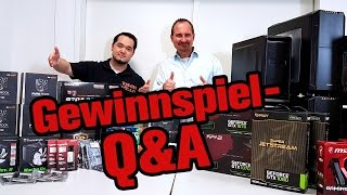 QampA zum 7000EuroGewinnspiel quotGamingPCs im Eigenbauquot [upl. by Dnalkrik668]