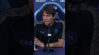 CONTE quotNAPOLI vive di PASSIONEquot 😍💙 Bellissime parole in conferenza stampa [upl. by Raphael]