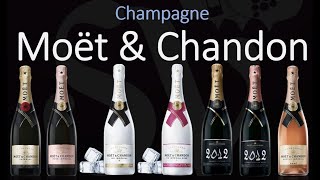 7 Types of Moët amp Chandon Champagne [upl. by Avuha]