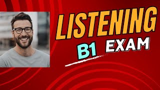 B1 English Listening Test Practice Your Listening Skills  4Minute Exercise [upl. by Idnyc]