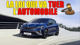 CETTE LOI QUI VA TUER LA VOITURE EN 2025 [upl. by Maleki]