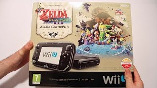 NINTENDO WII U  LIMITED EDITION ZELDA  UNBOXING [upl. by Staffard320]