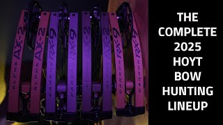 The ALL NEW for 2025 Hoyt Bow Lineup FANTASTIC IMPROVEMENTS [upl. by Azerila]