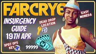 FARCRY 6 Insurgency 19th Apr Guide  PUERTA DEL EDEN  CRISTOBAL MAXIA [upl. by Anahsak975]