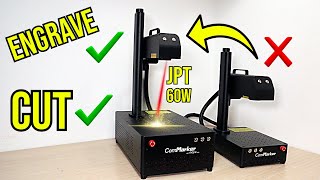 The Ultimate Laser For METAL ComMarker B4 60W JPT MOPA Fiber Laser Engraver Review [upl. by Ola]