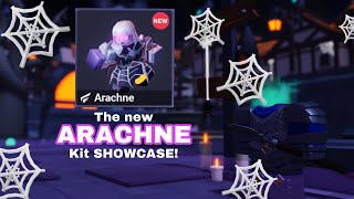 The new ARACHNE kit showcase🔥🔥🔥Roblox Bedwars [upl. by Whatley]