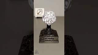 Voronoi Trophy design for the 3DPrintingIndustryNews Awards 2024 3dprinting [upl. by Siuqram]