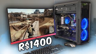 Comprei um PC GAMER BARATO no OLX que RODA TUDO R1400 [upl. by Eirised]